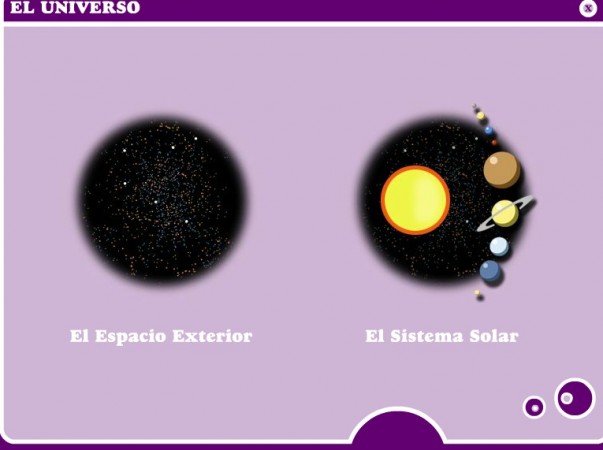 universo y sistema solar