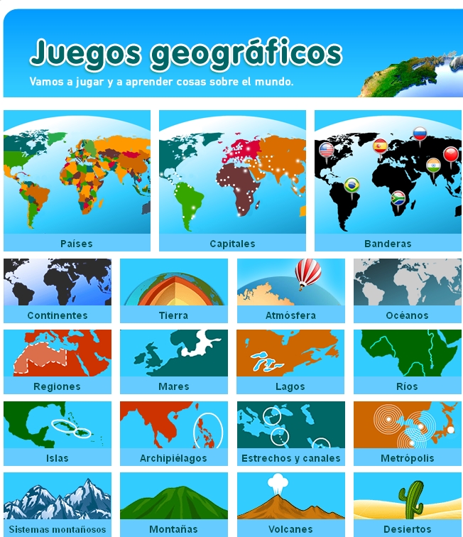 juegos geografia