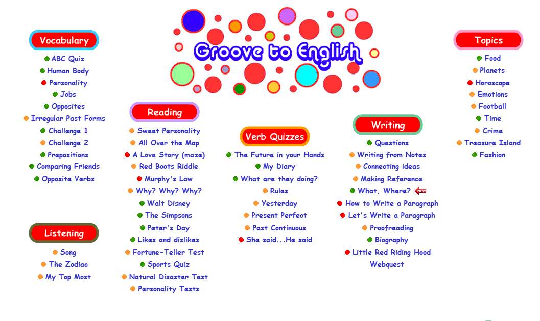 groove your english
